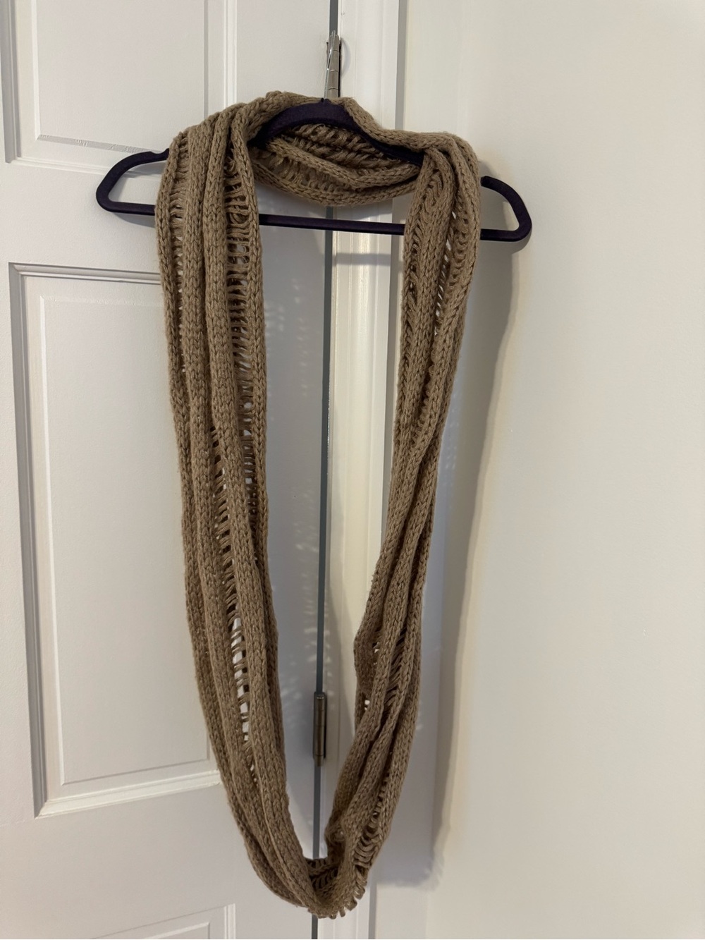 Mossimo Supply Co. Knit Infinity Scarf - Taupe Brown